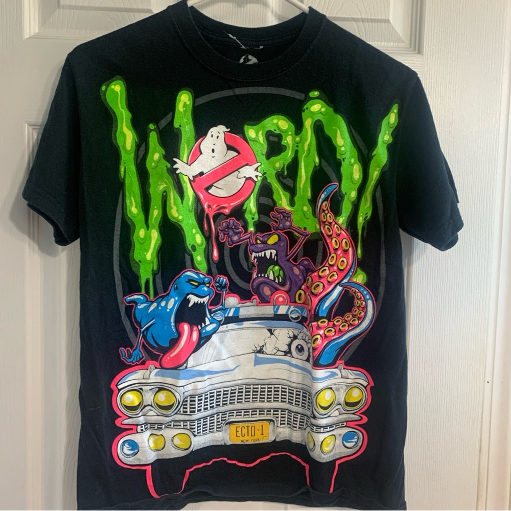 Ghostbusters Black Graphic Kids Tee